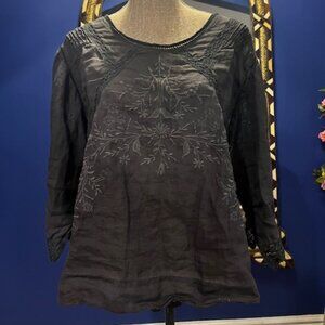 Magnolia Pearl embroidered Blouse